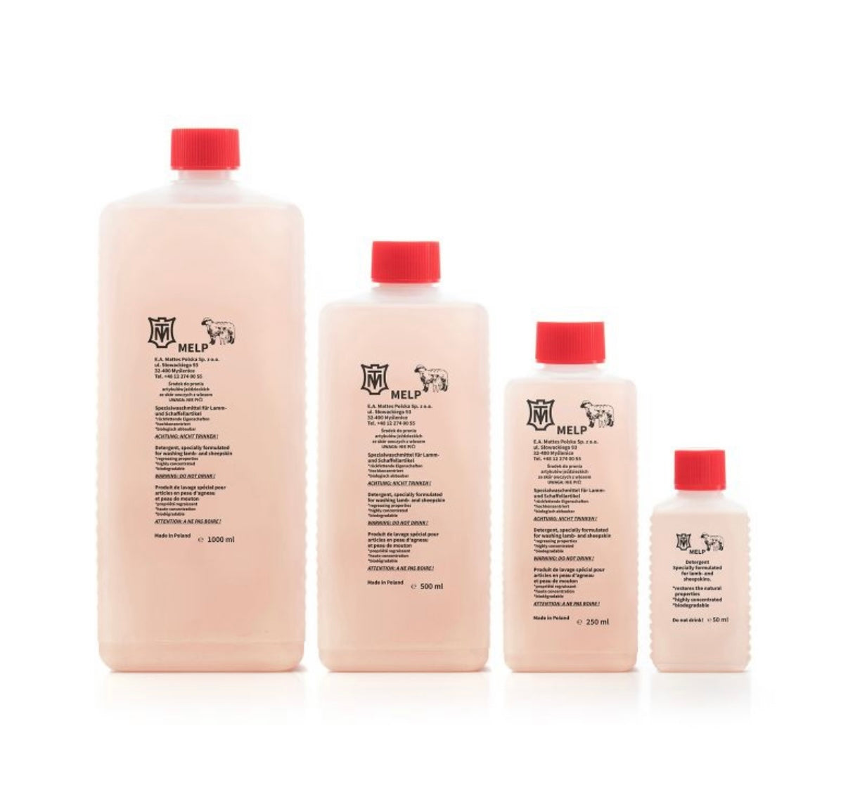 Mattes MELP wool detergent