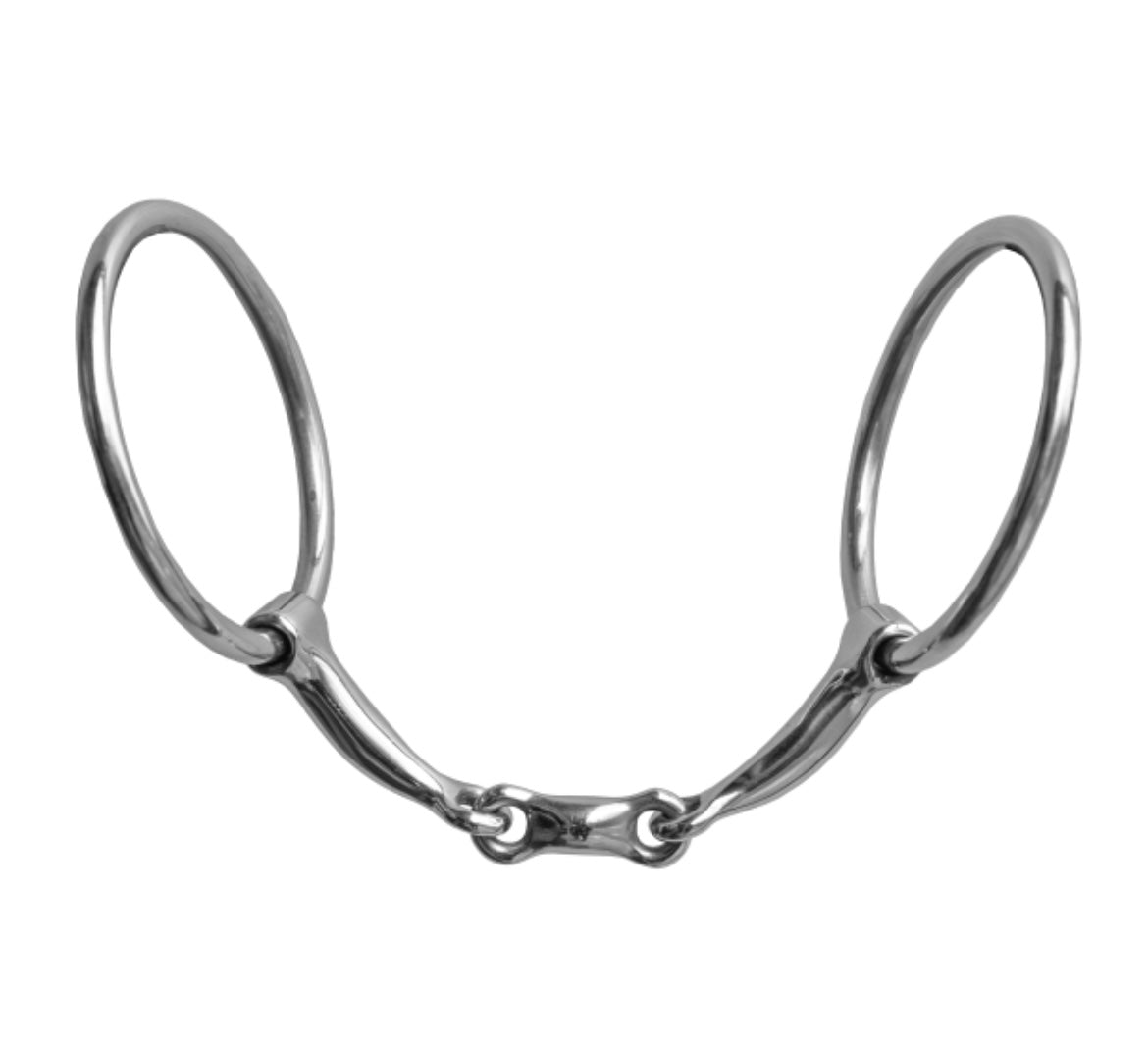 Frost Equestrian 3-piece loose ring snaffle