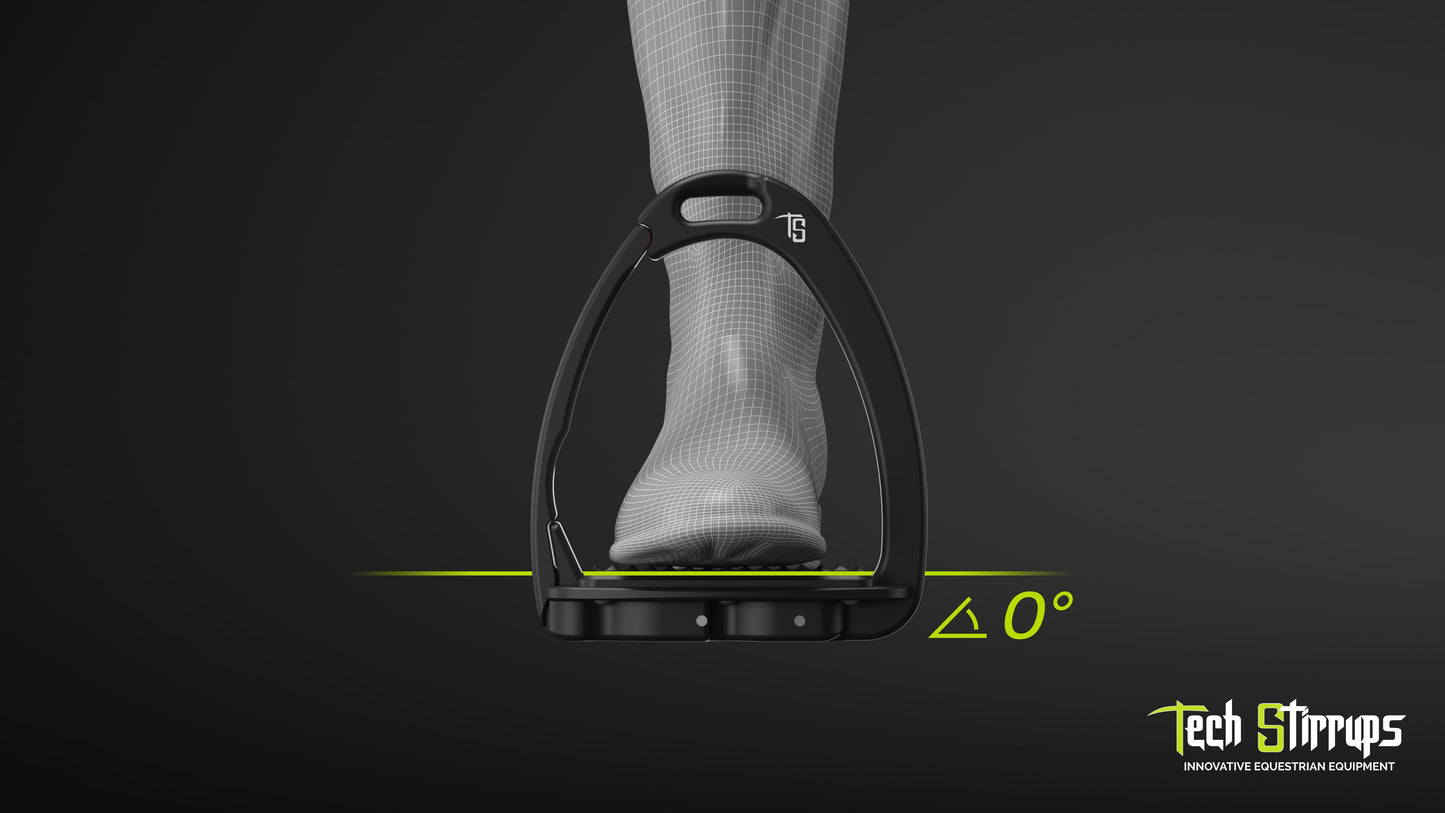 Tech Stirrups Silver / Brown