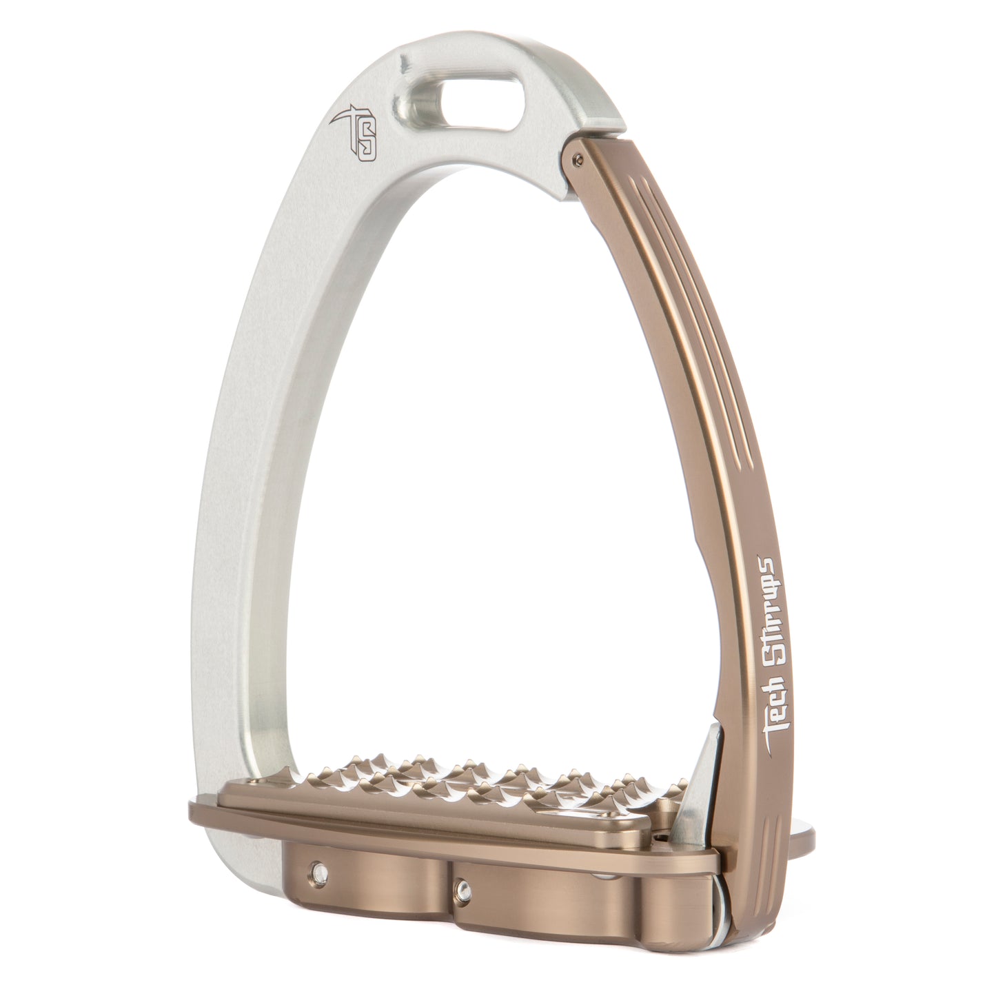 Tech Stirrups Silver / Brown